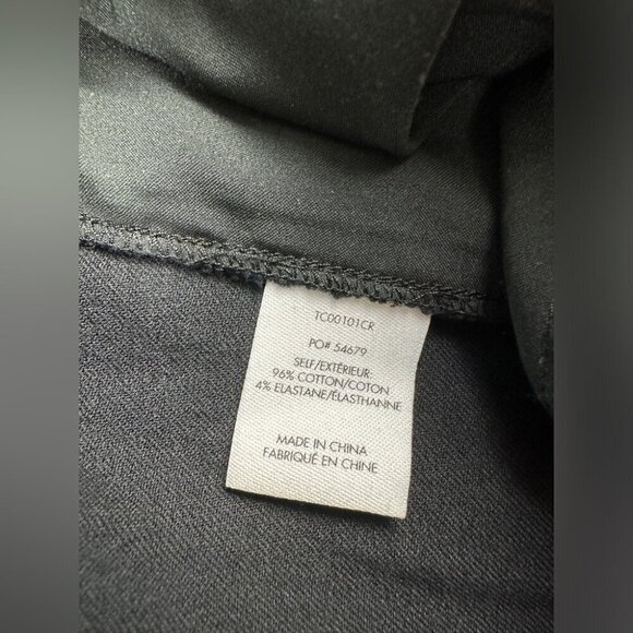 Derek Lam 10 Women's Size 10/30.5 Waist/L US Crosby Crop Flare Trouser in Black - Picture 8 of 11